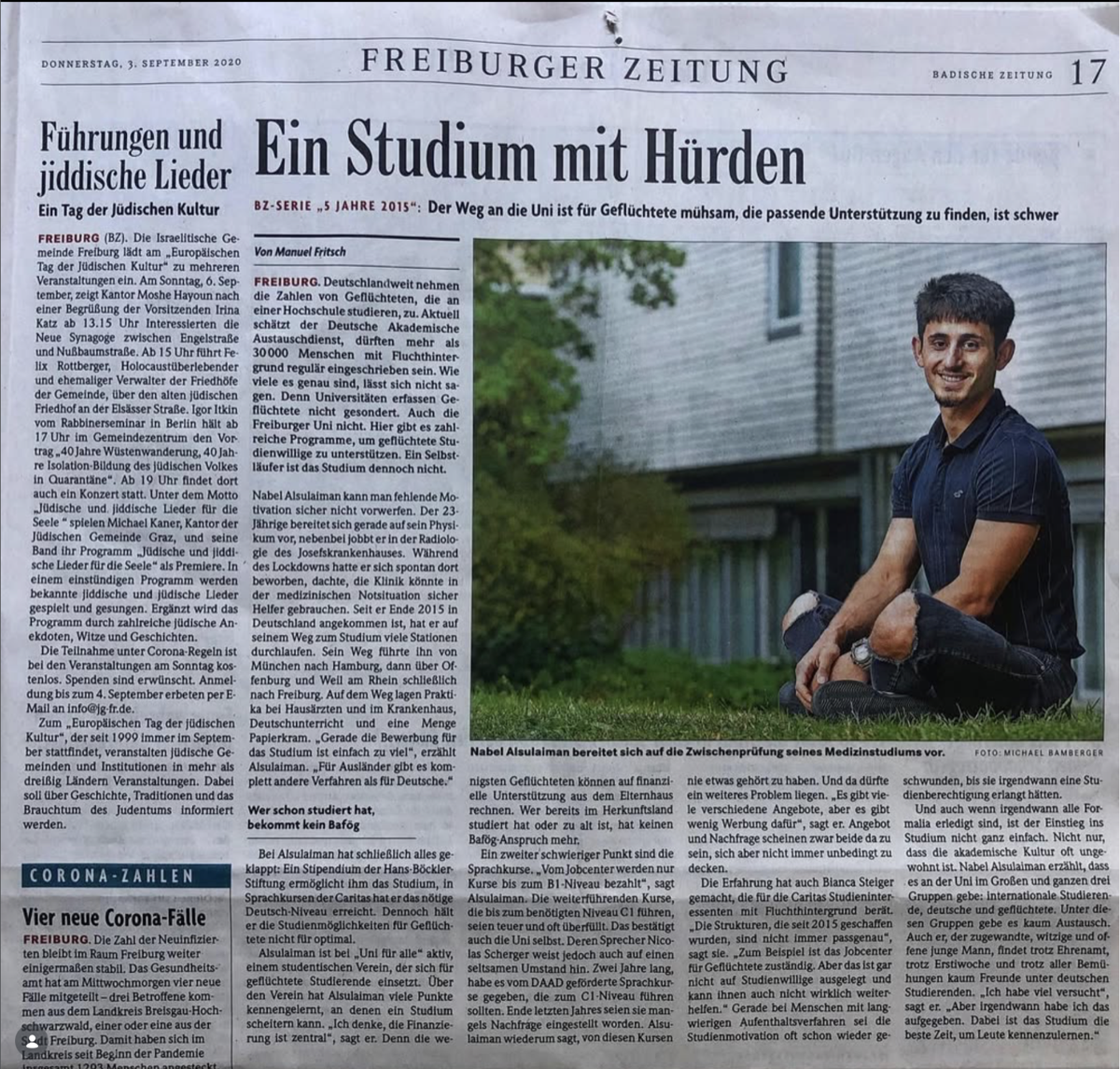Badische Zeitung Artikel